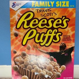 Travis Scott Reese’s Puffs FAMILY SIZE